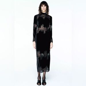 Elegant Black Lace Dress